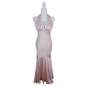 Caché Silk Pink Formal Gown, Size 6